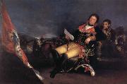 Francisco Goya Godoy as Commander in the War of the Oranges oil painting artist